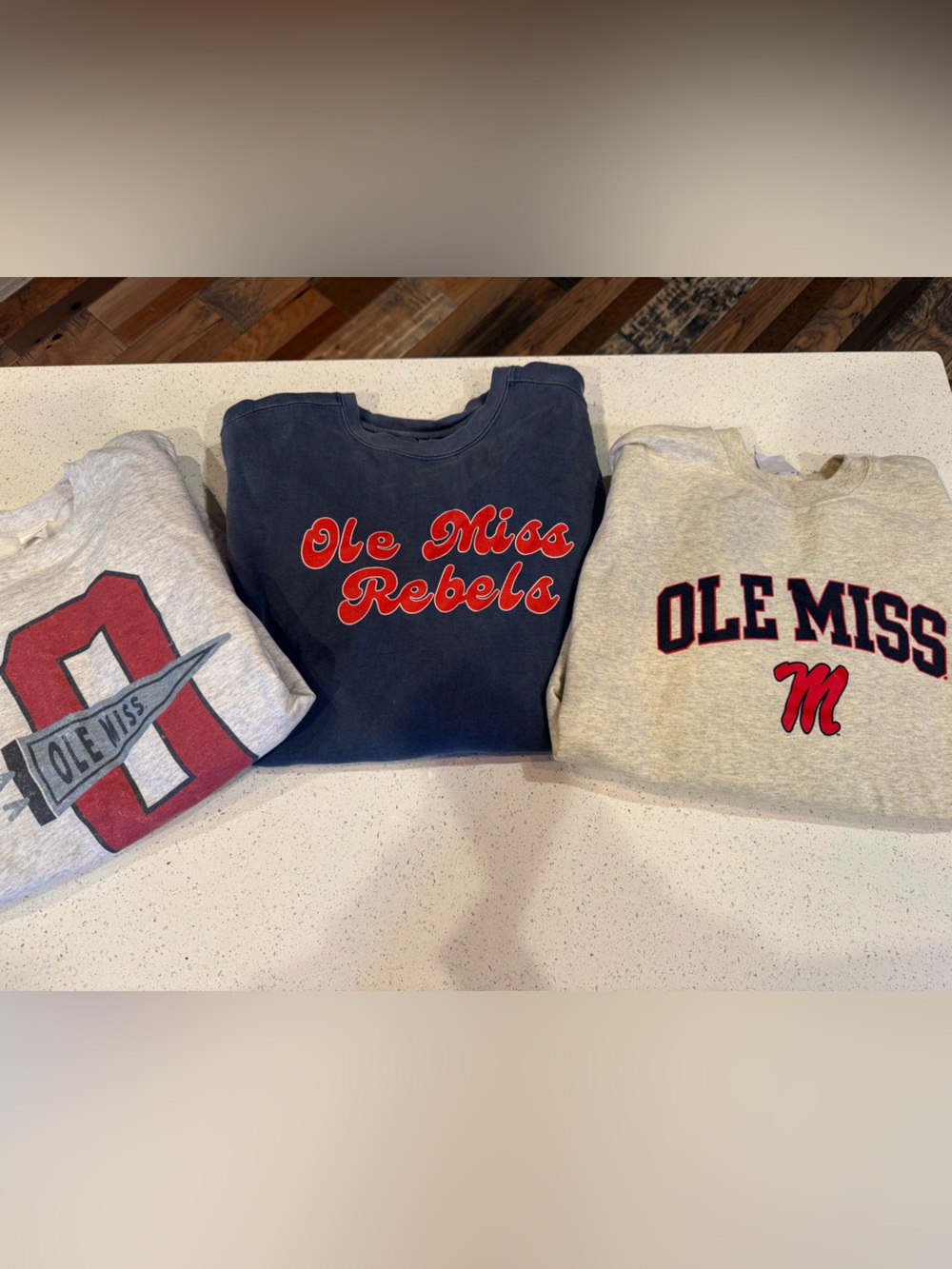 Ole Miss Crewneck Sweatshirt Set